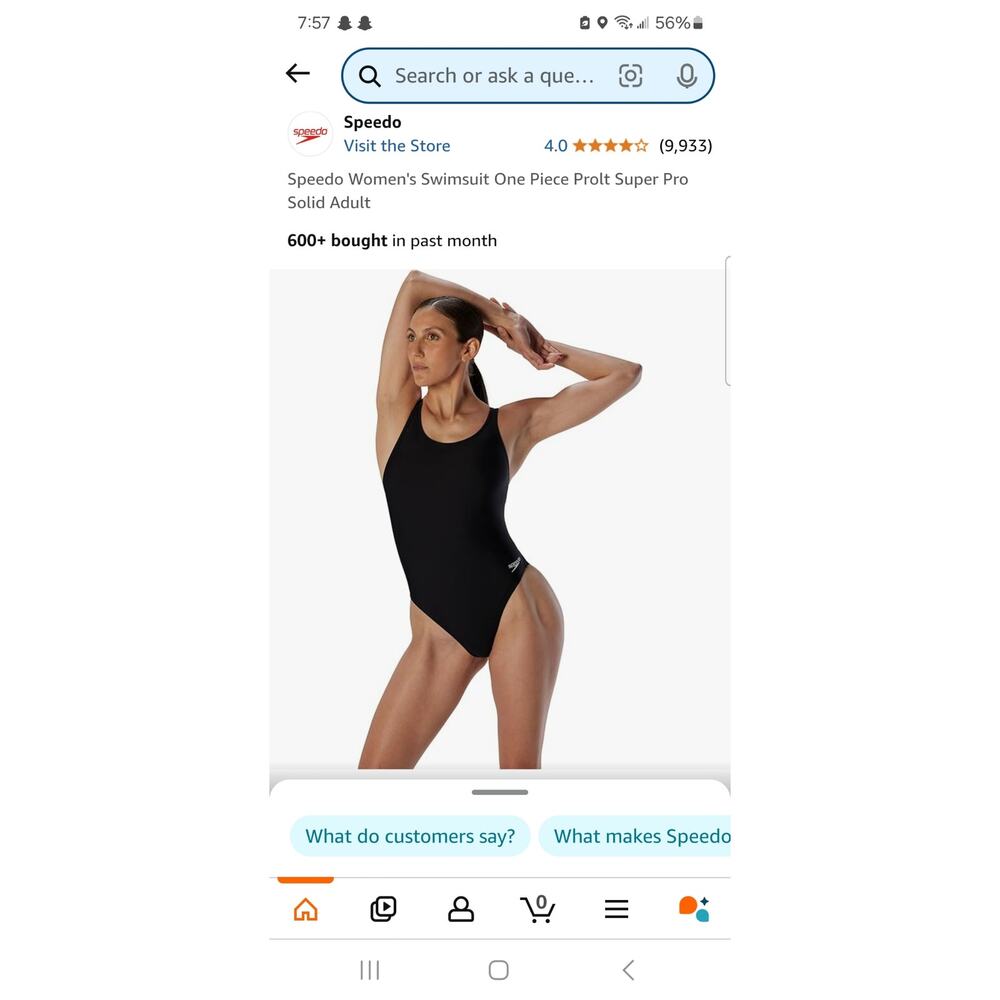 Speedo Women's Swimsuit One Piece Prolt Super Pro Solid Adult 8/34